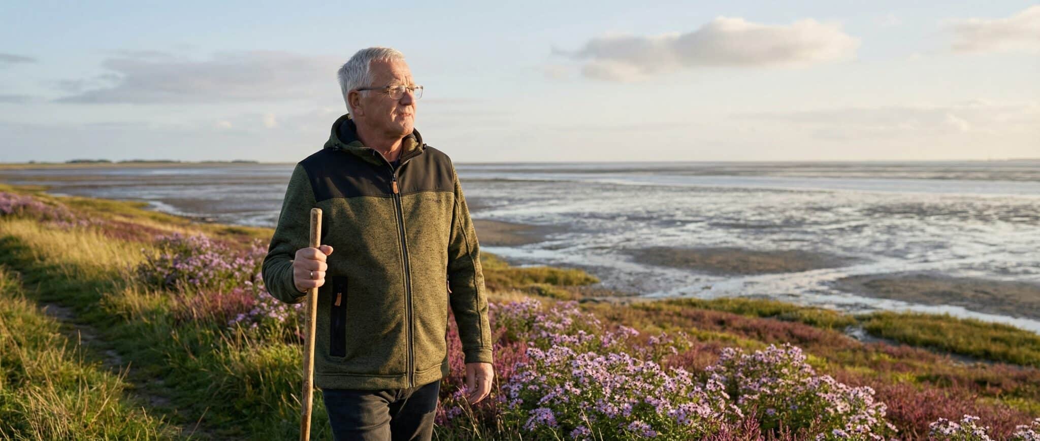 Fabio – Fleece in norddeutscher Landschaft