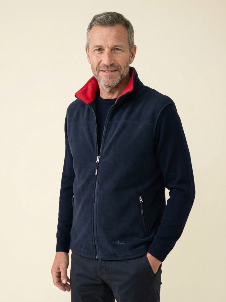 Lutz – Fleece Ganzkörper, lockere Pose