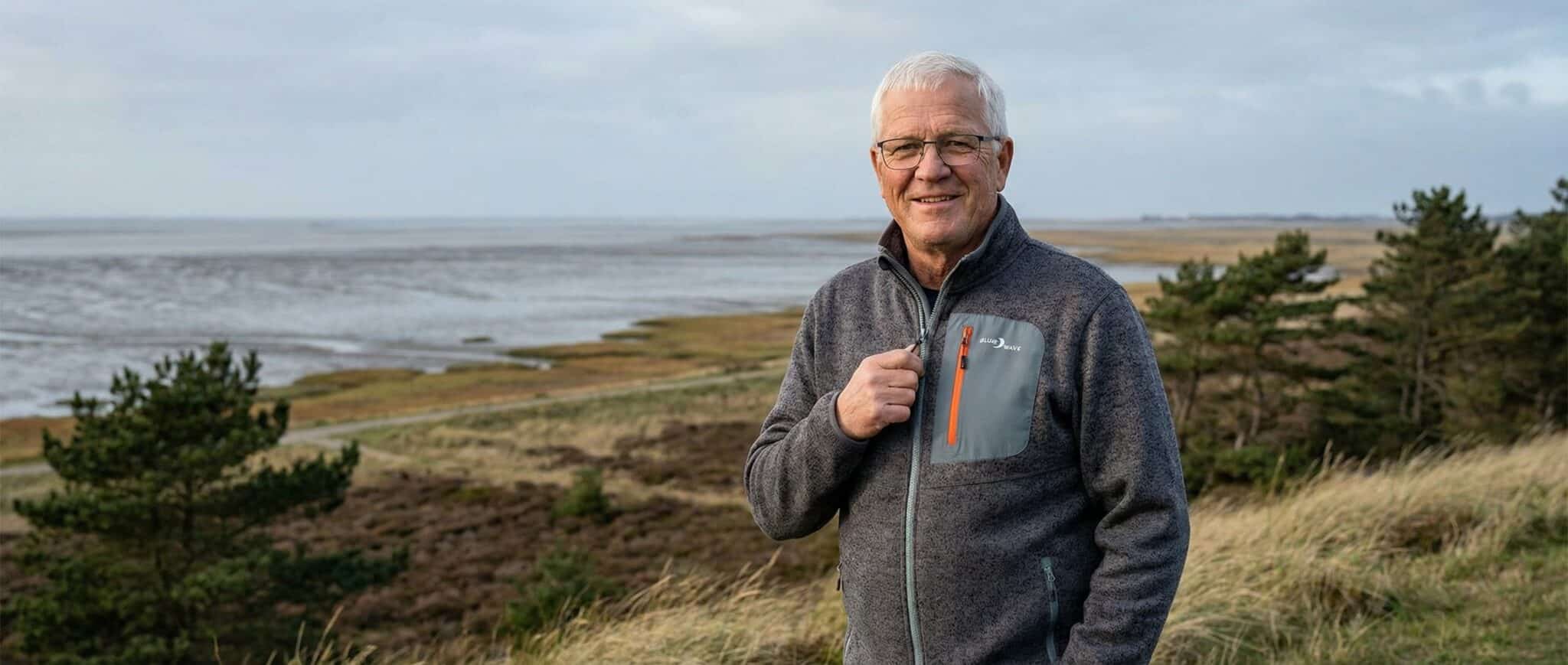 Liam – Fleece in norddeutscher Landschaft