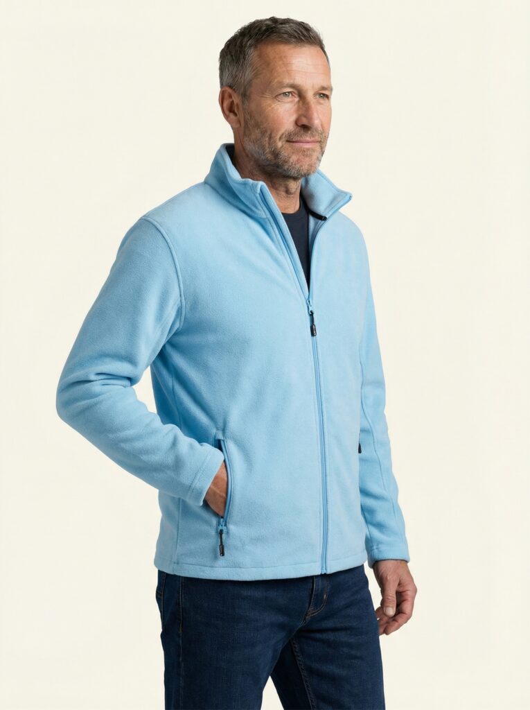 Lothar – Fleece Ganzkörper, lockere Pose