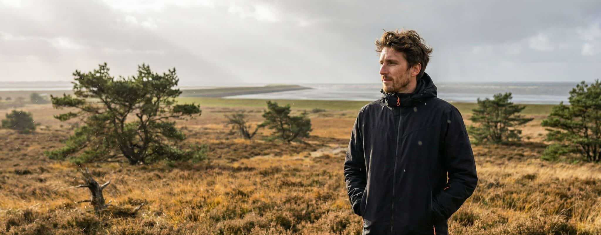 Marvin – Funktionsbekleidung in norddeutscher Landschaft