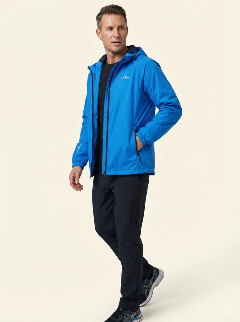 Fabian – Funktionsbekleidung Ganzkörper, lockere Pose