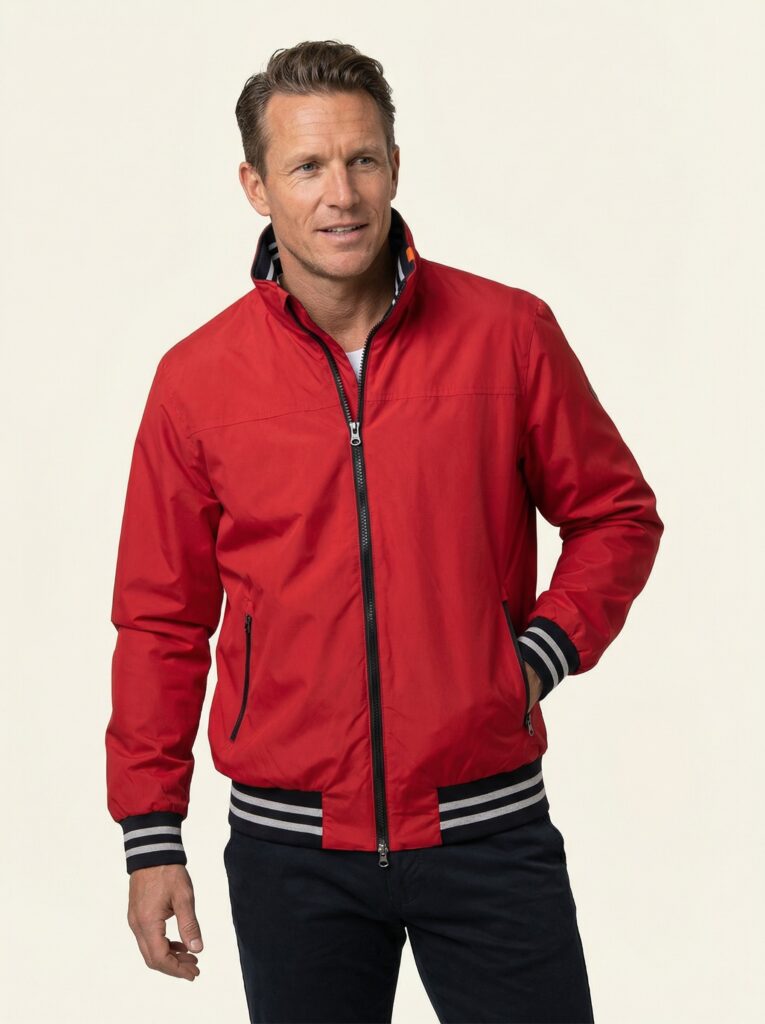 Malte – Blouson Ganzkörper, lockere Pose