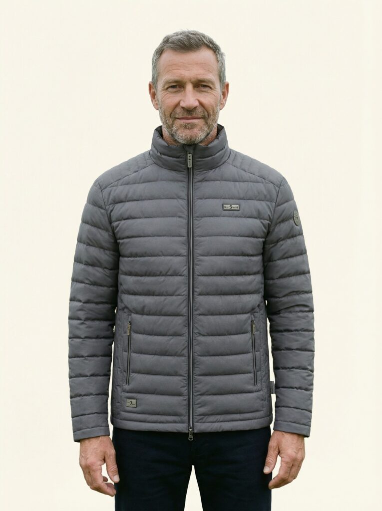 Mike – Herren an Person, Oberkörper frontal, geschlossen