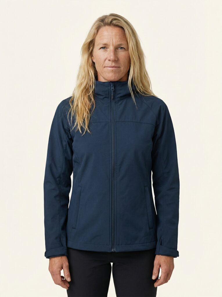 Bente – Damen an Person, Oberkörper frontal, geschlossen