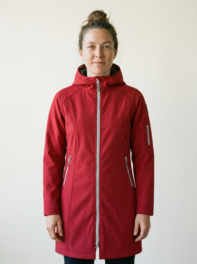 Mareike – Damen an Person, Oberkörper frontal, geschlossen