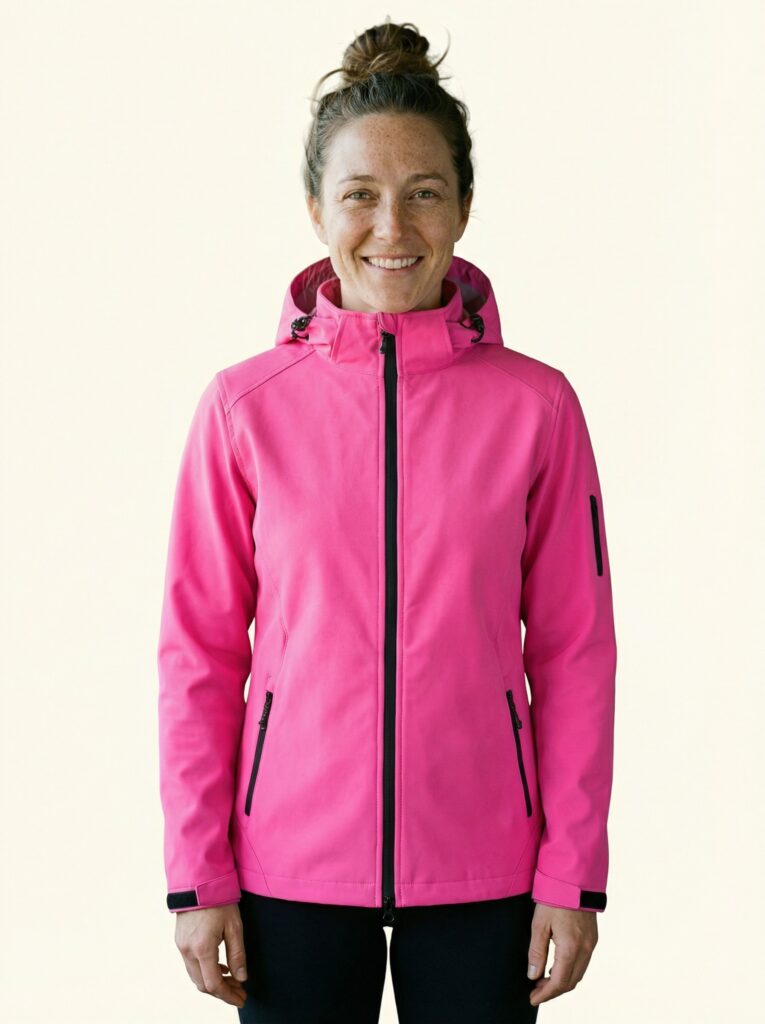 Louisa – Damen an Person, Oberkörper frontal, geschlossen