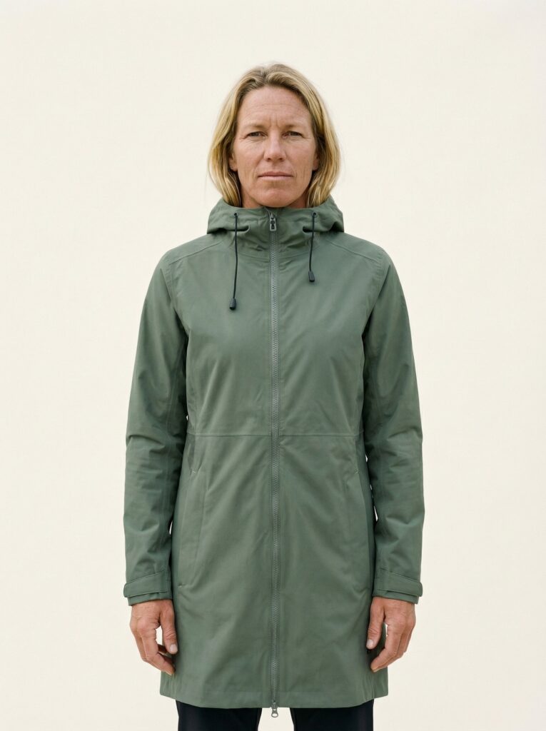 Nicci – Damen an Person, Oberkörper frontal, geschlossen