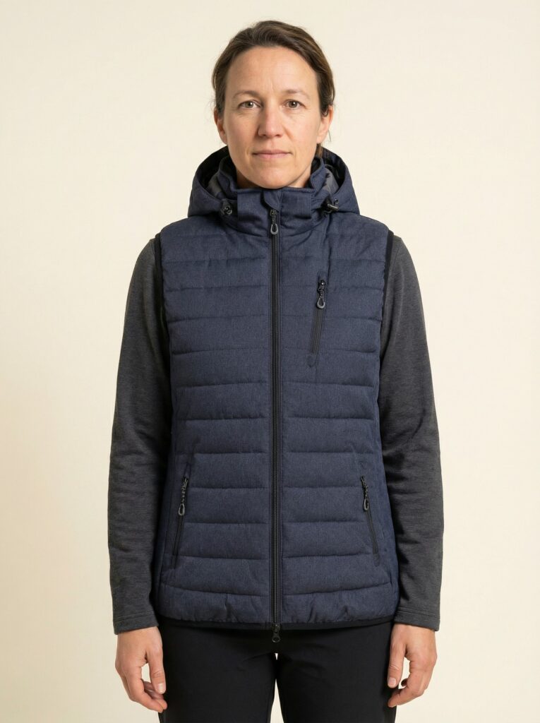 Nathalie – Damen an Person, Oberkörper frontal, geschlossen