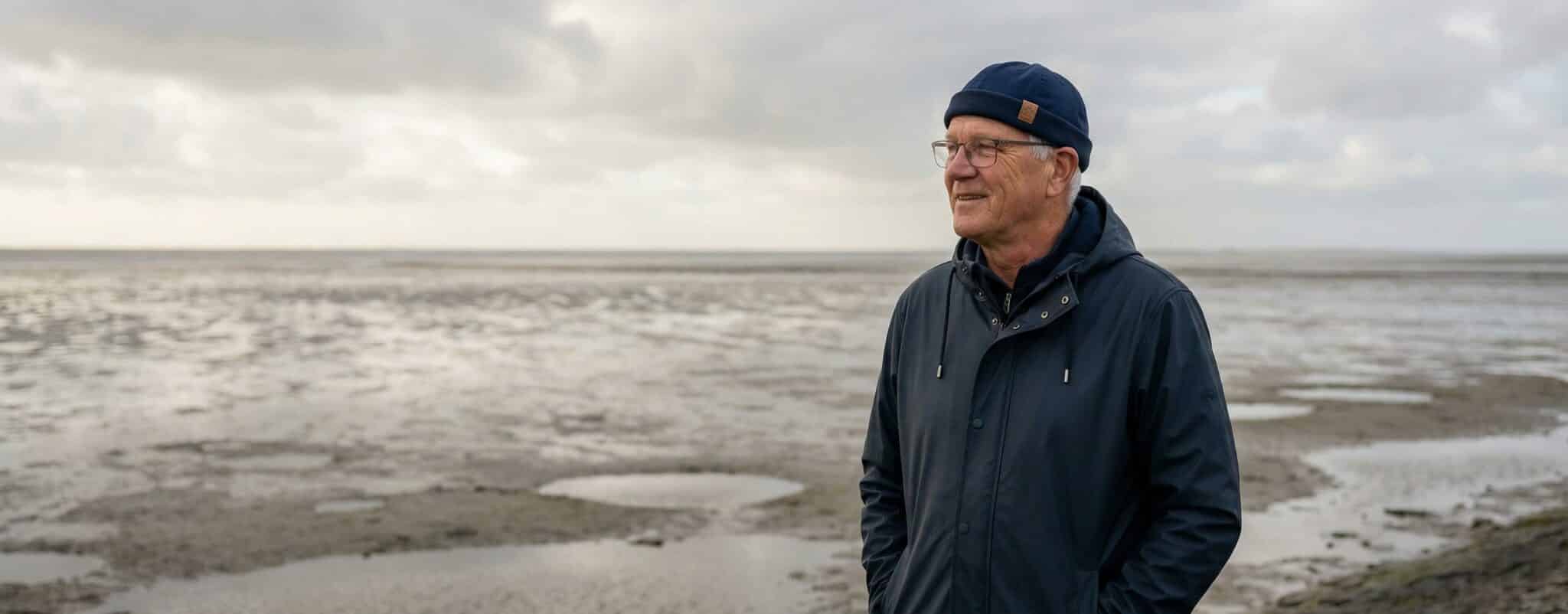 Docker Muetze [Digital] – Baumwolltwill in norddeutscher Landschaft